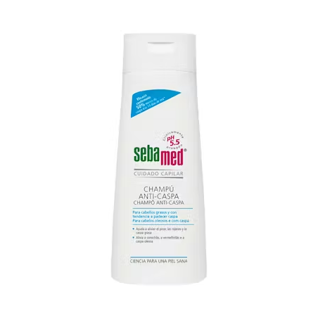 CHAMPU DERMATOL anticaspa cabello graso 200ml.