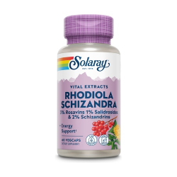 SCHIZANDRA & RODHIOLA 500 MG - 60 CÁSPULAS VEGETALES