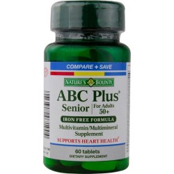ABC PLUS Senior 60 TABS NATURES BOUNTY