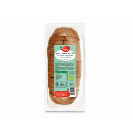 PAN PAYES CON TRIGO SARRACENO SIN GLUTEN  EL GRANERO