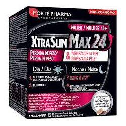 XTRASLIM MAX 24 MUJER 45+ 60 COMP (30 DIA + 30 NOCHE)