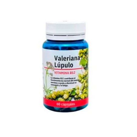 VALERIANA + LUPULO + B12 60 Cáp.