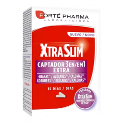 XTRASLIM CAPTADOR 3en1 60cap.