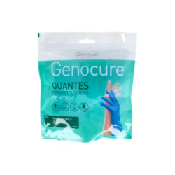GENOCURE GUANTES dermatológicos nitrilo T-M/7 2uni