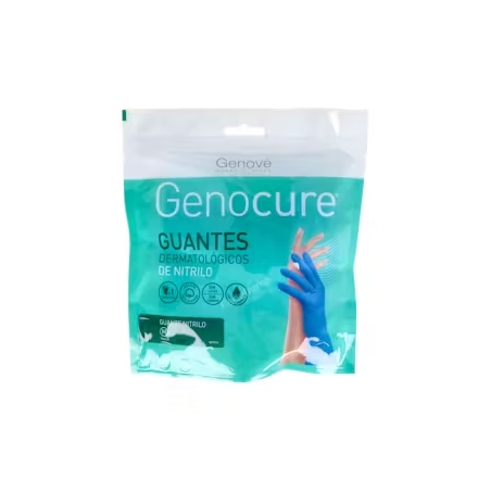 GENOCURE GUANTES dermatológicos nitrilo T-M/7 2uni