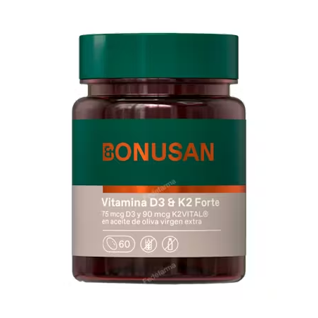 VITAMINA D3 & K2 60cap - BONUSAN
