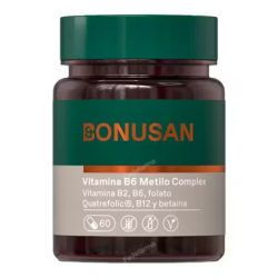 VITAMINA B6 COMPLEJO METILO 60cap BONUSAN
