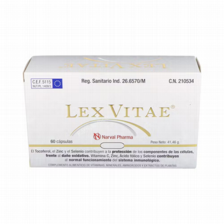 LEX VITAE 60 CAPS NARVAL PHARMA