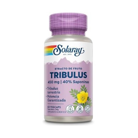 TRIBULUS 450 MG 60 CÁPSULAS SOLARAY