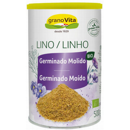 LINO GERMINADO MOLIDO 500G GRANOVITA