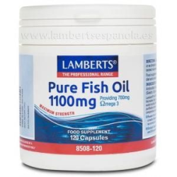 ACEITE PESCADO 1100MG 120CP LAMBERTS