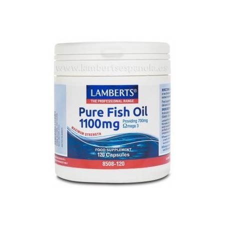 ACEITE PESCADO 1100MG 120CP LAMBERTS