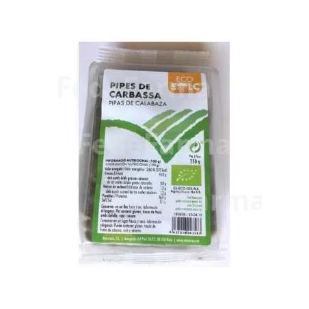 SEMILLAS DE CALABAZA 250 G ECO