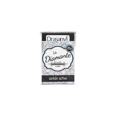 JABON CARBON VEGETAL 100g DRASANVI