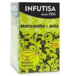 MANZANILLA CON ANIS 25 FILTROS INFUTISA