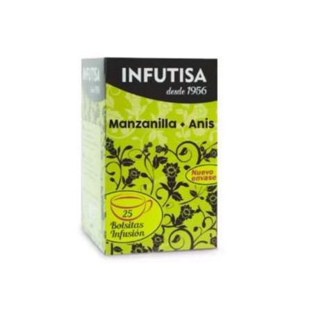 MANZANILLA CON ANIS 25 FILTROS INFUTISA