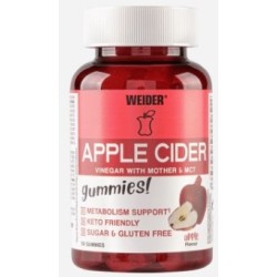 WEIDER APPLE CIDER 50 gummies
