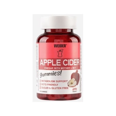 WEIDER APPLE CIDER 50 gummies