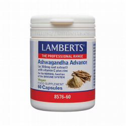 ASHWAGANDHA ADVANCE 60cap LAMBERTS