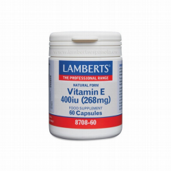 VITAMINA E 400ui 60CAP LAMBERT