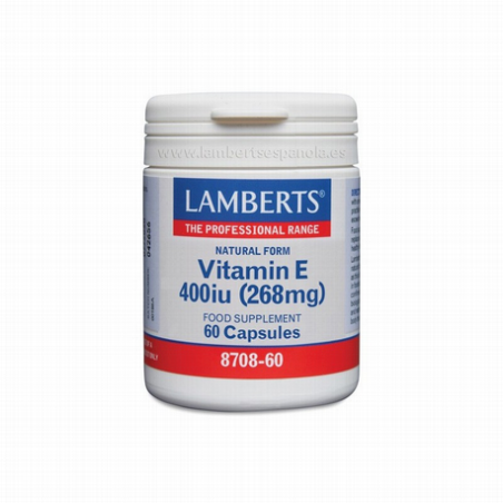 VITAMINA E 400ui 60CAP LAMBERT