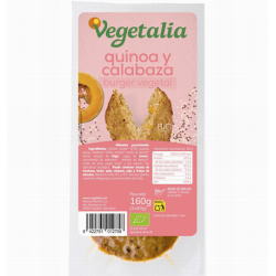 VEGEBURGER QUINOA CALABAZA2x80g BIO - VEGETALIA