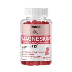WEIDER MAGNESIUM 60gummies frambuesa