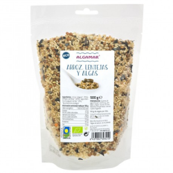 ARROZ LENTEJAS Y ALGAS 500GR ALGAMAR
