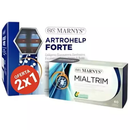 PACK 2x1 ARTOHELP FORTE 20viales + MIALTRIM 60caps - MARNYS