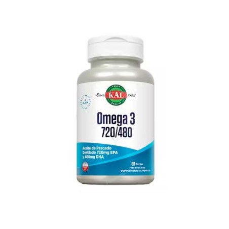 OMEGA 3 720/480 - 60 PERLAS