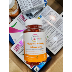 MULTIVITAMINAS Y MINERALES GUMMIES FEPA 60UDS
