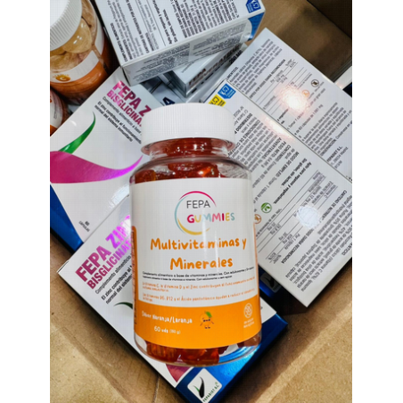 MULTIVITAMINAS Y MINERALES GUMMIES FEPA 60UDS