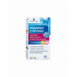 MAGNESIO+POTASIO  VIT D3K2 60 CAP NATYSAL