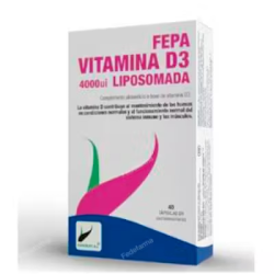 FEPA VIT D3 LIPOSOMADA 40caps 4000UI - FEPADIET