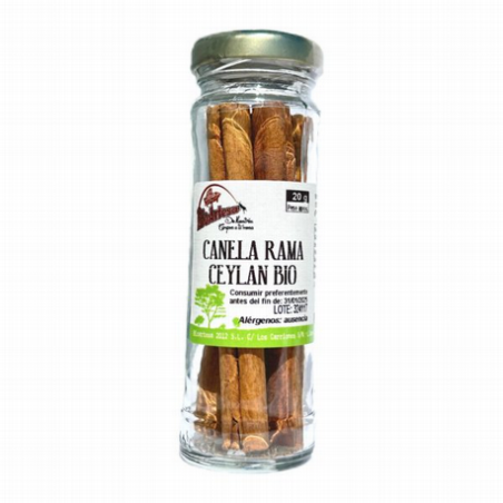 CANELA RAMA CEYLAN BIO 20GR BIOARTESA