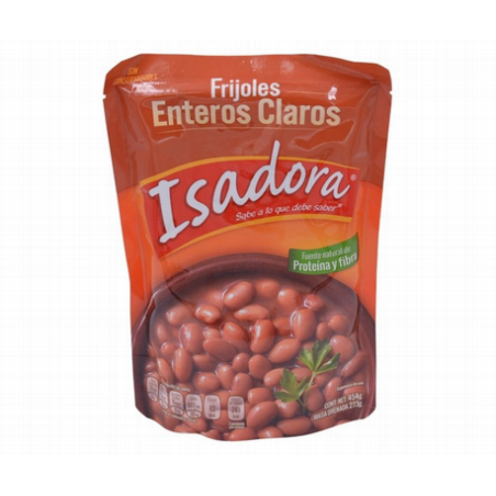 FRIJOL ENTERO CLARO 454g - ISADORA