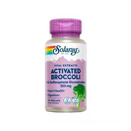 BROCCOLI ACTIVADO EXTRACTO 350mg 30 cap SOLARAY