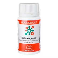 TRIPLE MAGNESIO B1 B2 B6 50caps - EQUISALUD
