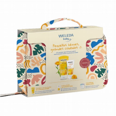 NECESER INFANTIL 2 EN 1 CHAMPU + CREMA PROTETIVA + PAÑAL