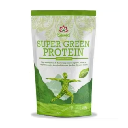 SUPER GREEN PROTEIN 250g BIO ISWARI