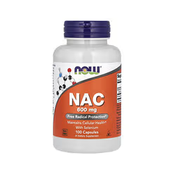 NAC 600MG NOW 100caps