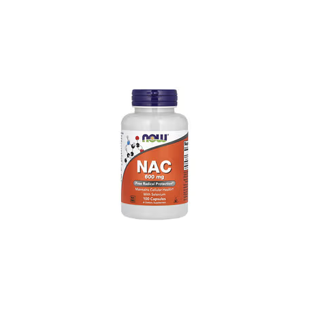 NAC 600MG NOW 100caps