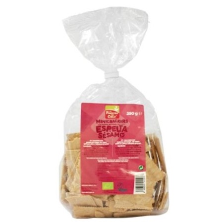 MINICRACKERS ESPELTA SESAMO 250g BIO - FINESTRA SUL CIELO