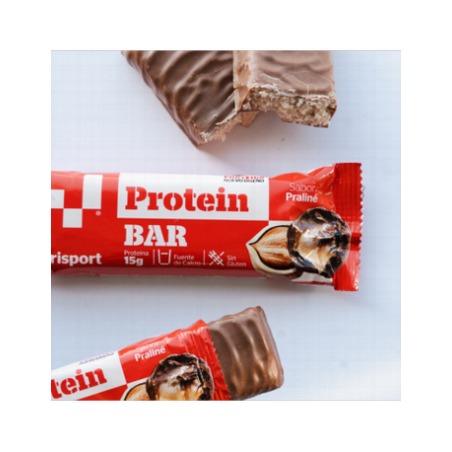 BARRITAS  PRALINE PROTEINA    NUTRISPORT