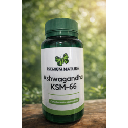 ASHWAGANDHA KSM 66 60 CAPS PREMIUM NATURA