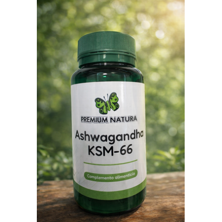 ASHWAGANDHA KSM 66 60 CAPS PREMIUM NATURA