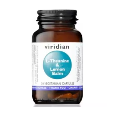 L-THEANINE & MELISA 30cap - VIRIDIAN