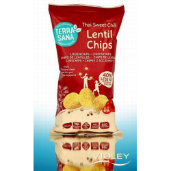 CHIPS DE LENTEJAS THAI CON CHILE  TERRASANA 75 G