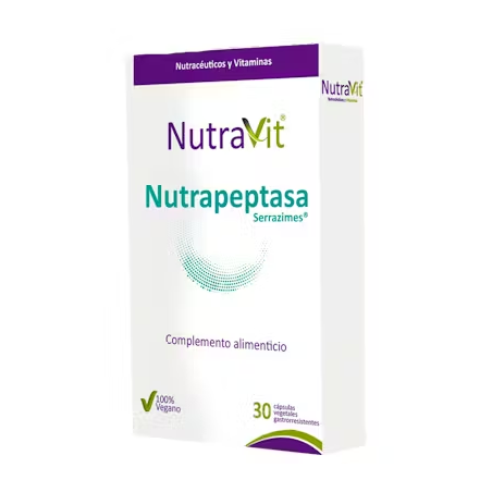 NUTRAPEPTASA SERRAZIME 30cap NUTRAVIT