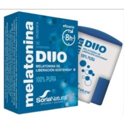MELATONINA DUO 90comp LIB PROLONGADA - SORIA NATURAL